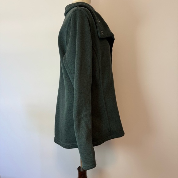 Old Navy Active Fleece Women's Green Jacket Size L - Picture 3 of 10
